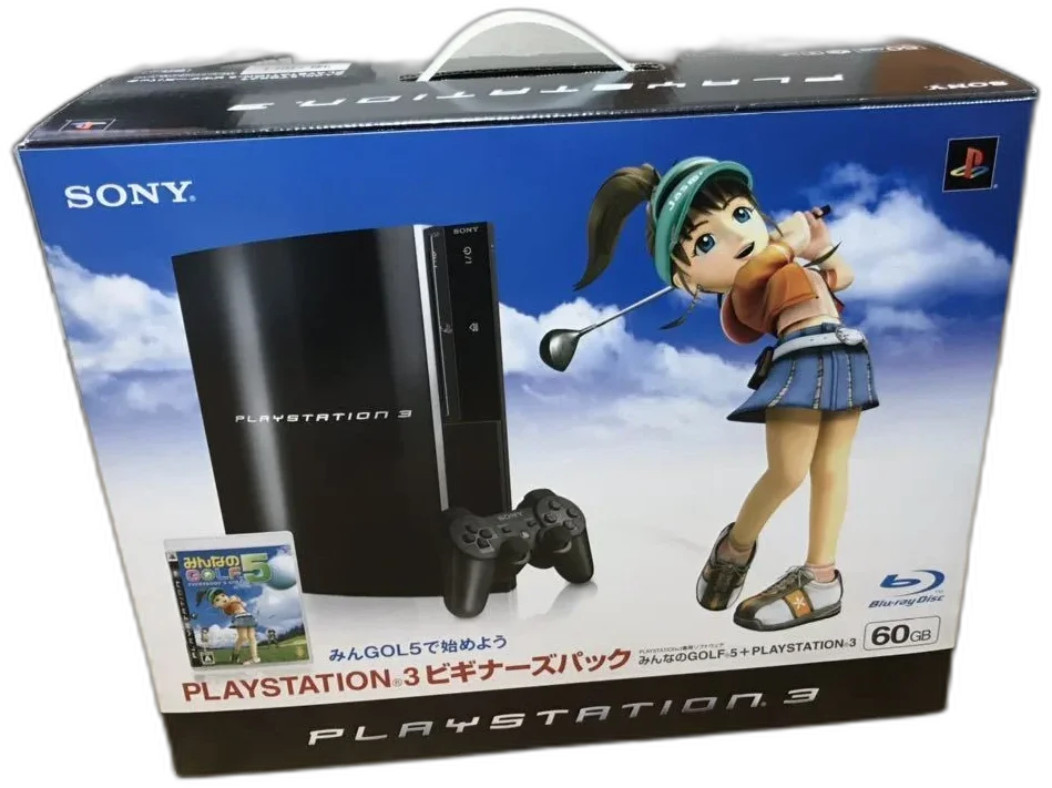 Sony PlayStation 3 Everyone&#039;s Golf 5 60GB Bundle