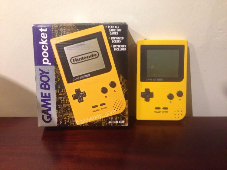  Nintendo Game Boy Pocket Yellow Console [AUS]