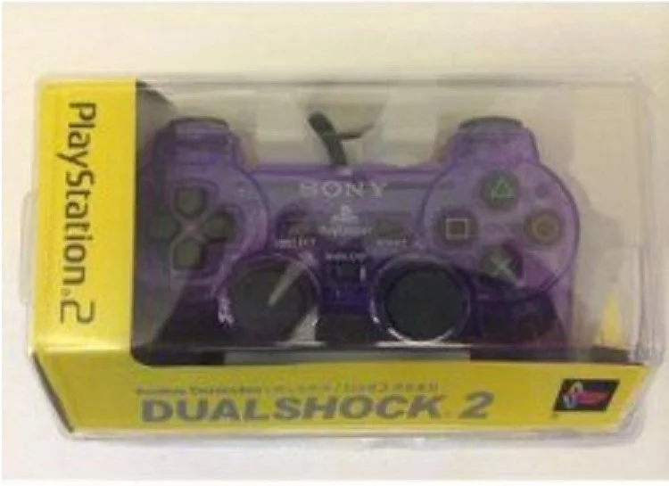  Sony PlayStation 2 Clear Purple Controller