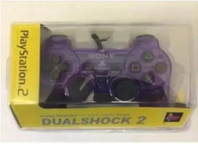 Sony PlayStation 2 Clear Purple Controller