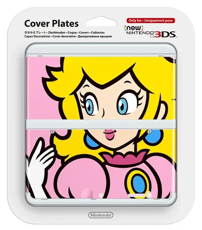 New Nintendo 3DS Princess Peach Faceplate