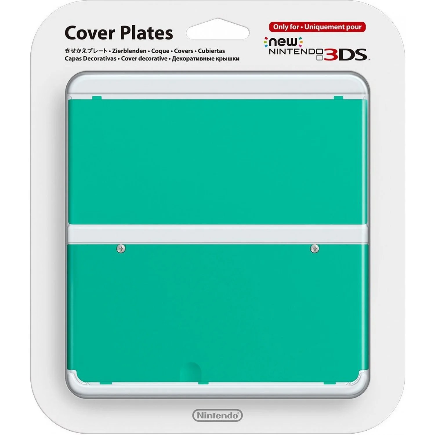  New Nintendo 3DS Turquoise Faceplate