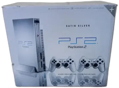 Sony PlayStation 2 Satin Silver Console [NA]