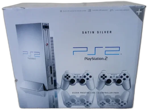  Sony PlayStation 2 Satin Silver Console [NA]