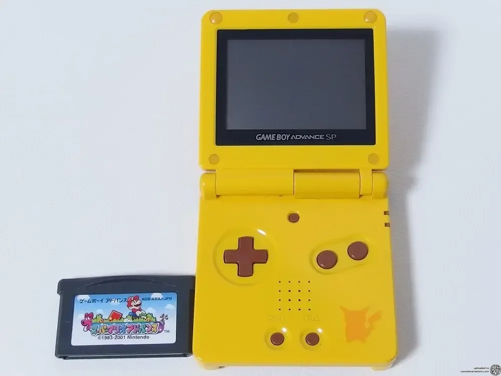 Consolevariations - Nintendo Game Boy Advance SP Pokemon Center