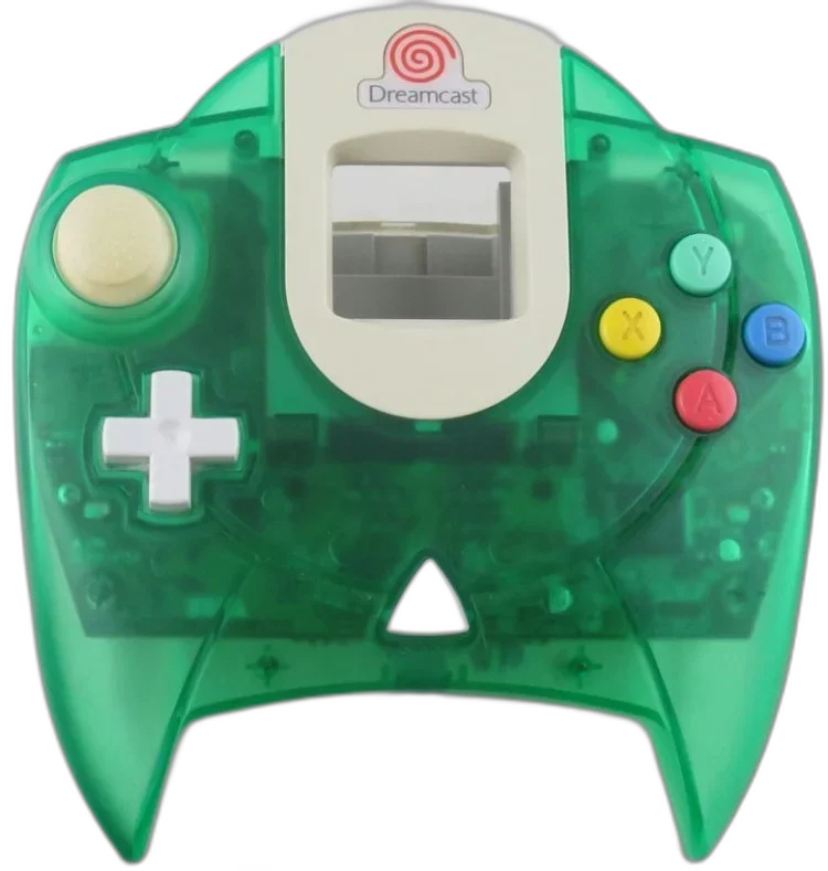  Sega Dreamcast Lime Green Controller