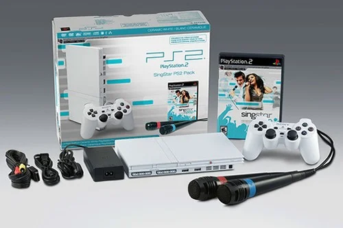 Sony PlayStation 2 Slim Ceramic White Console [NA]