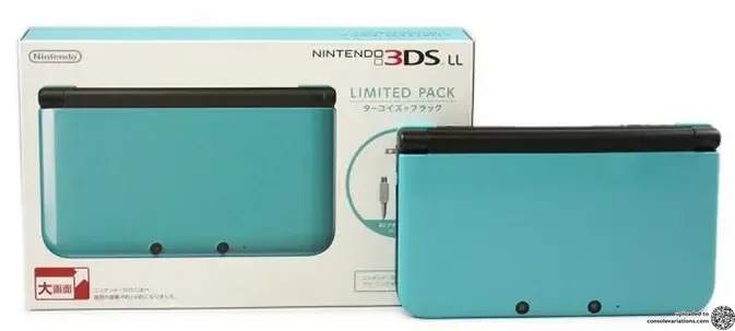 Consolevariations - Nintendo 3DS LL Turquoise Console