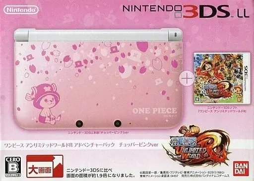 Consolevariations - Nintendo 3DS LL One Piece Pink Console