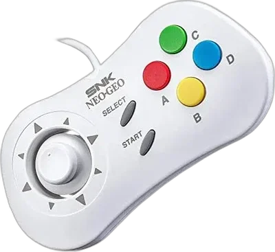 Neo Geo Mini White Controller