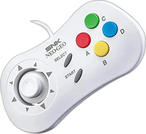 Neo Geo Mini White Controller