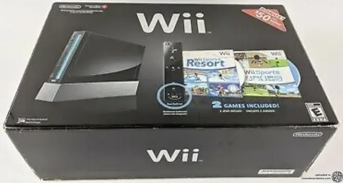Consolevariations - Nintendo Wii Black American Heart Association