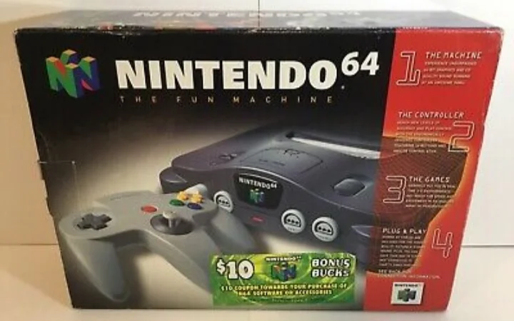  Nintendo 64 Ten Bonus Bucks Bundle
