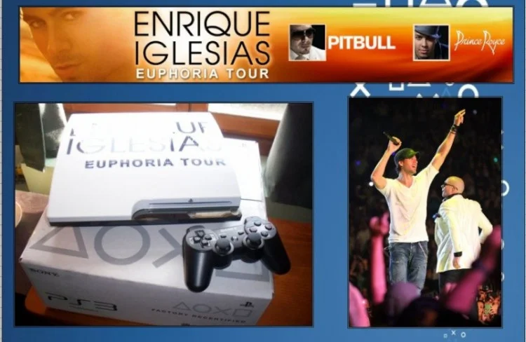  Sony PlayStation 3 Slim Enrique Iglesias Console