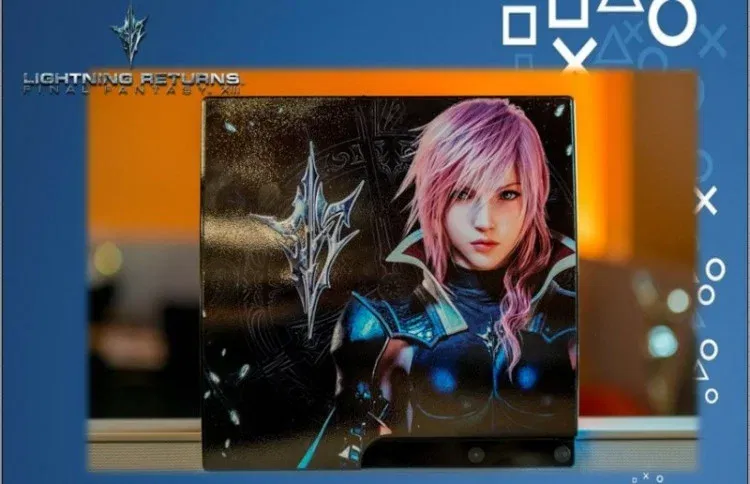  Sony PlayStation 3 Slim Final Fantasy Lightning Returns Console