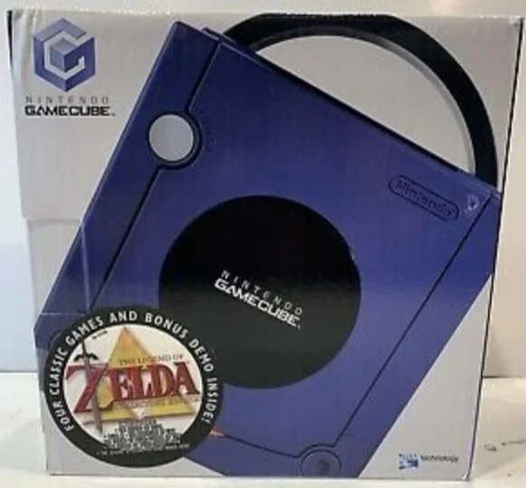  Nintendo GameCube Legend of Zelda Indigo Bundle