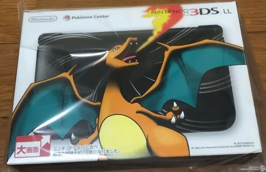 Consolevariations - Nintendo 3DS LL Pokemon Charizard Console
