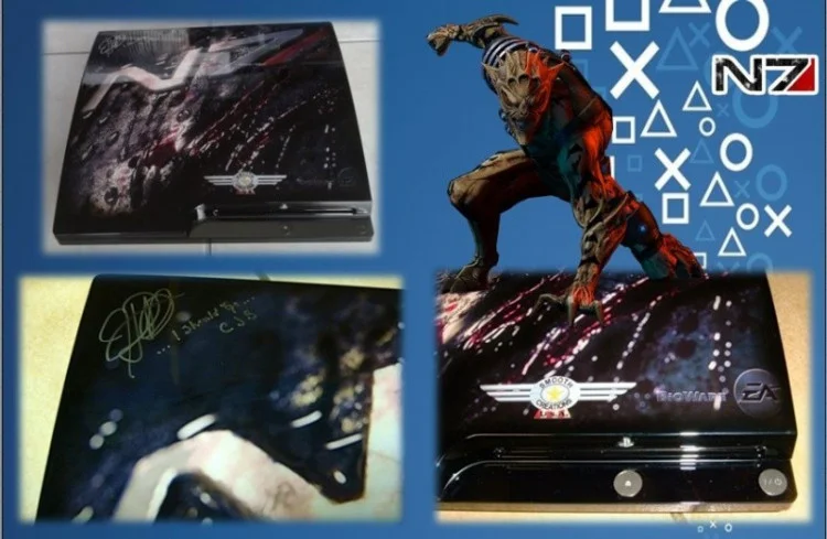  Sony PlayStation 3 Slim Mass Effect Console