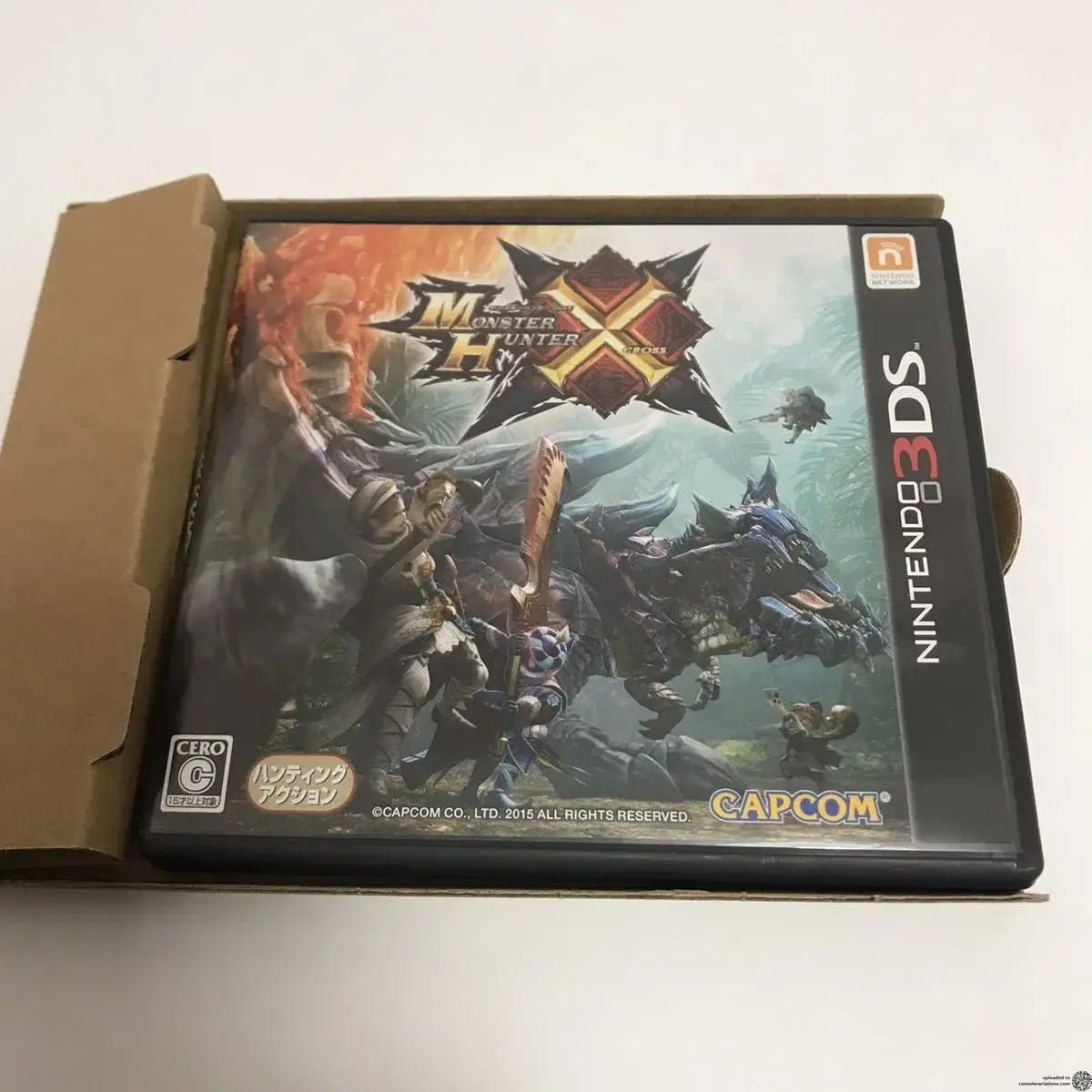 Consolevariations - New Nintendo 3DS LL Monster Hunter X Red 