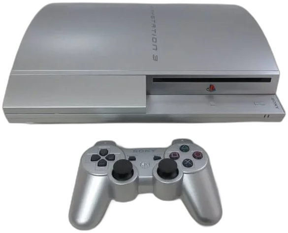  Sony PlayStation 3 Silver Console