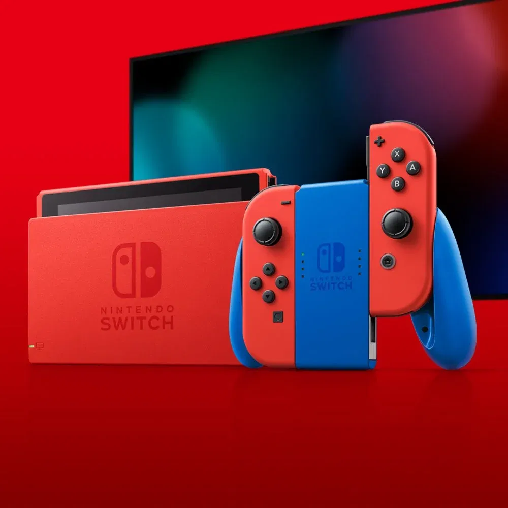 Switch Super Mario Console Front