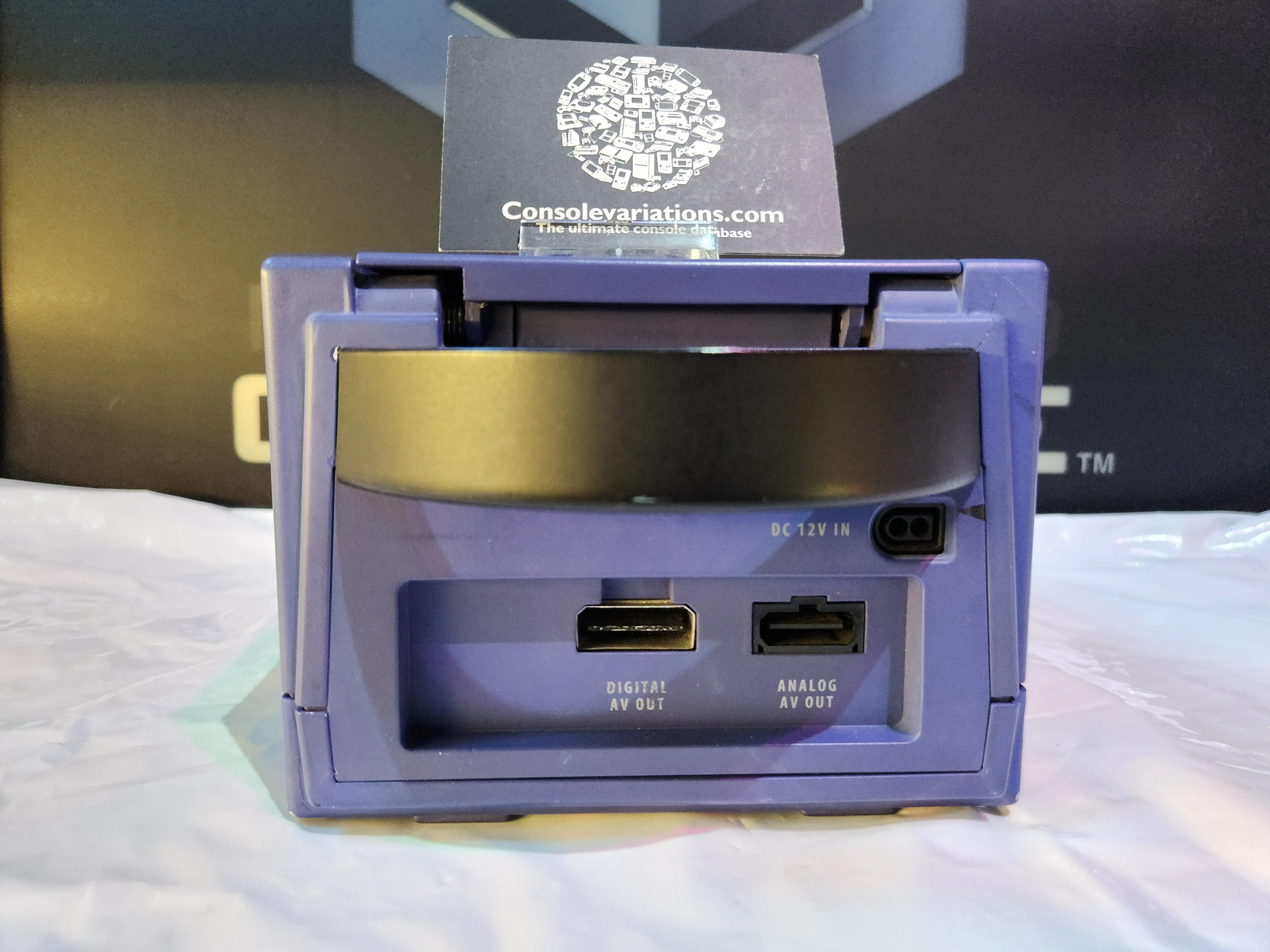 Spaceworld GameCube from the Back