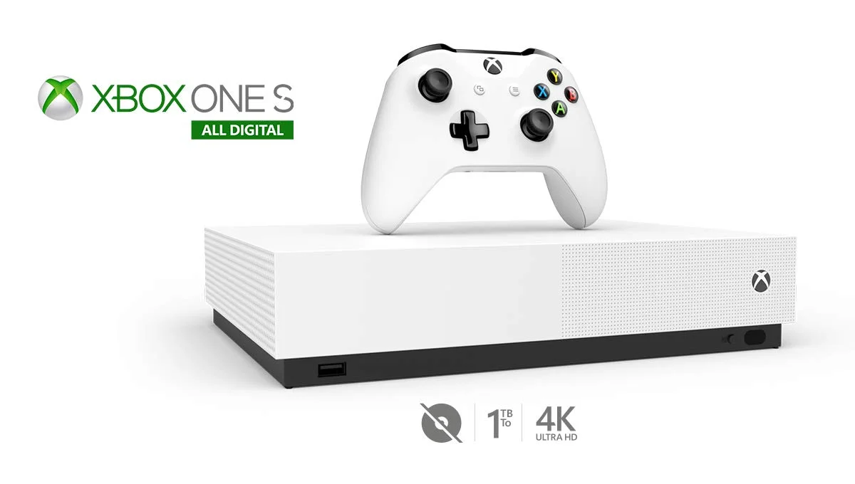 The Xbox One S All Digital