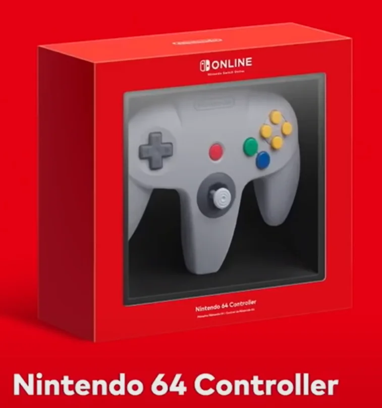 First Image of the new wireless Switch N64 Controller