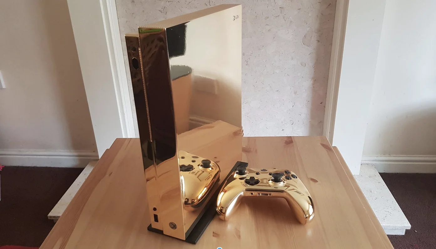 The 24K Gold Xbox One X