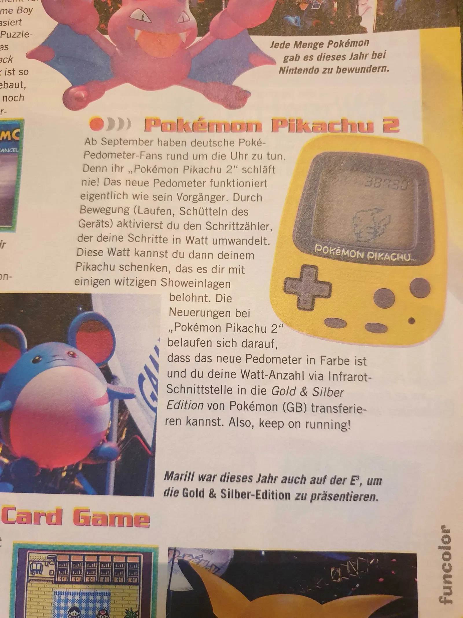 Pokemon Mini Pikachu 2