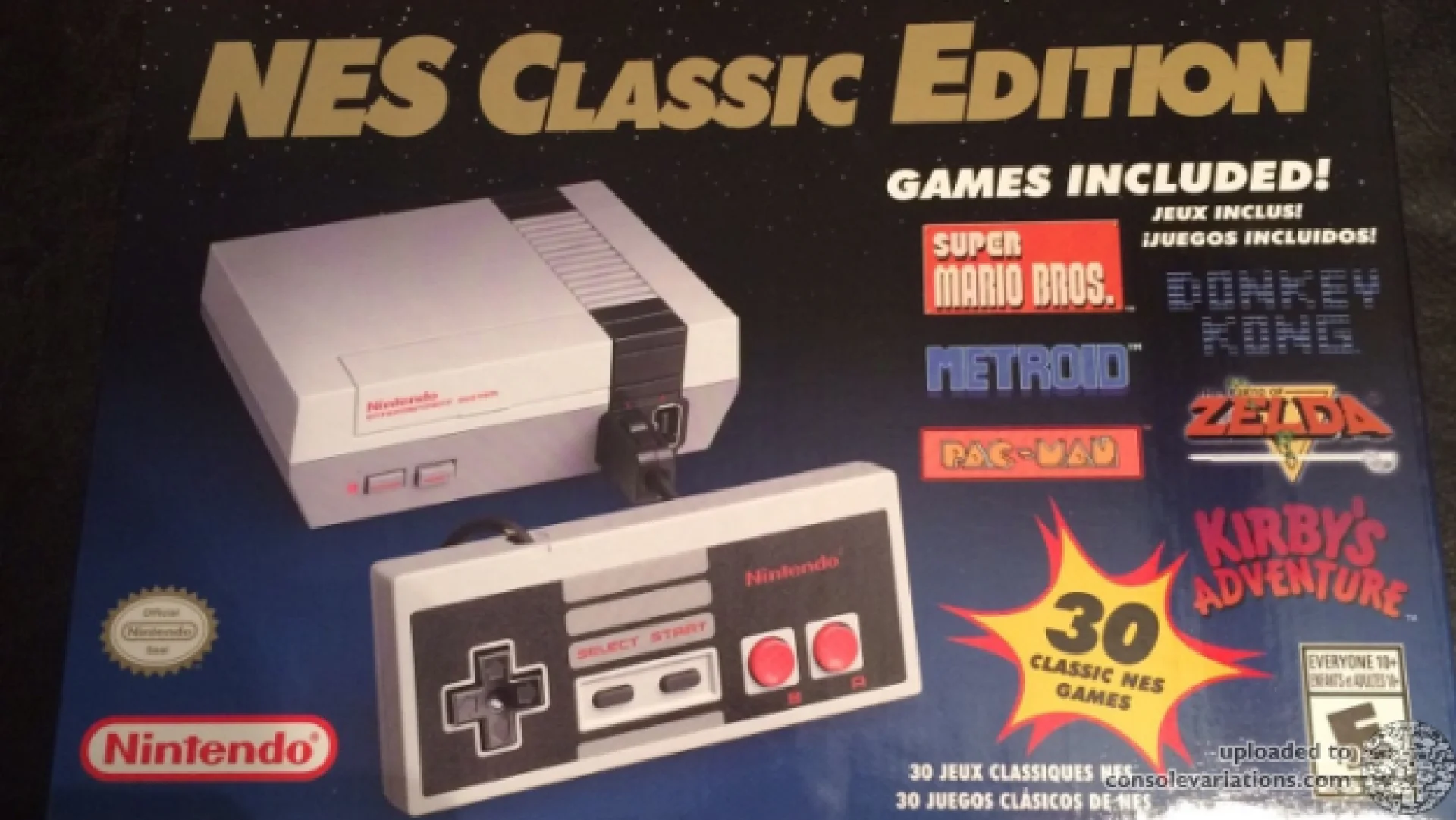 NES Mini Classic Console (Example US)