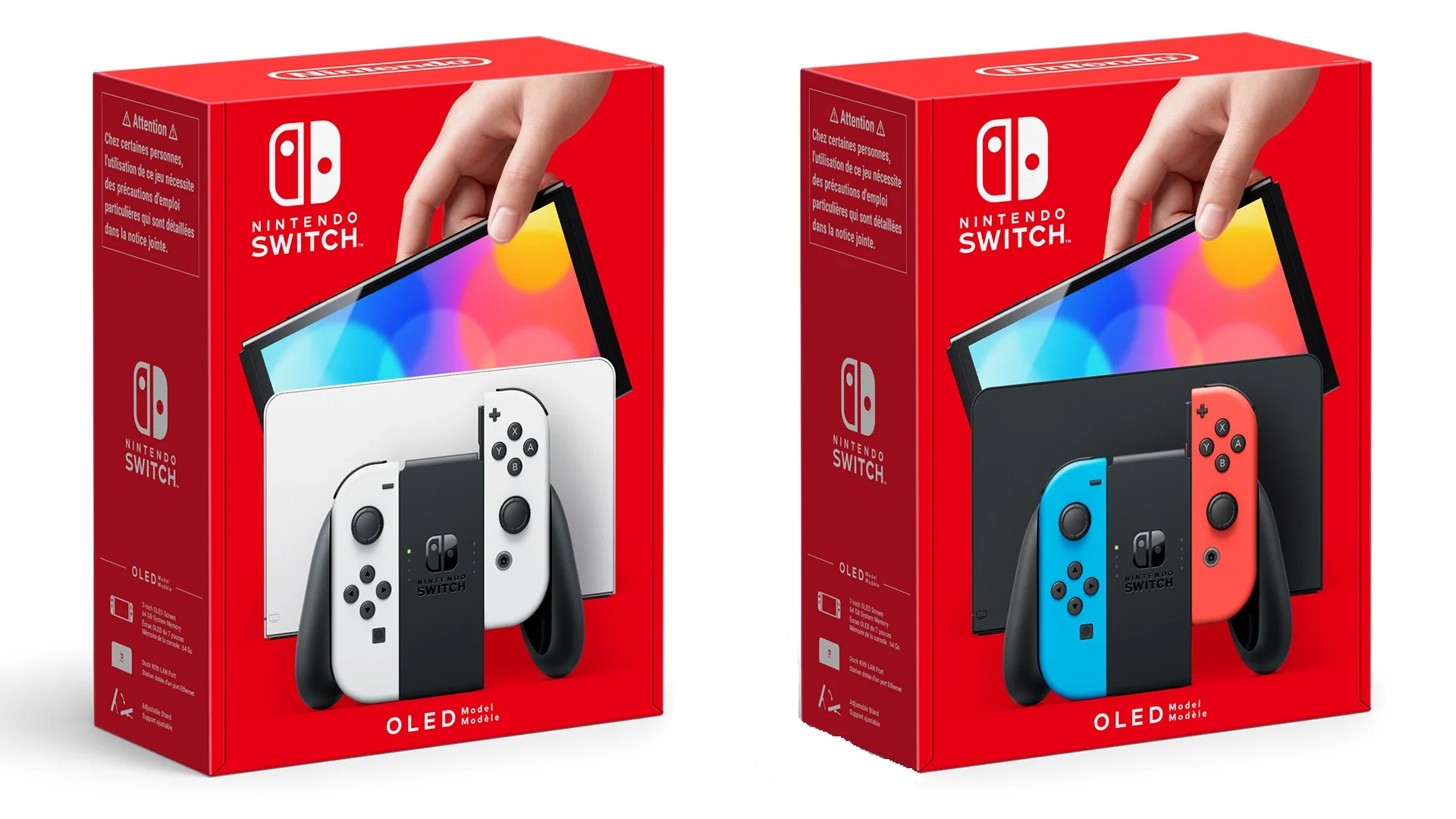 The Nintendo Switch OLED Box