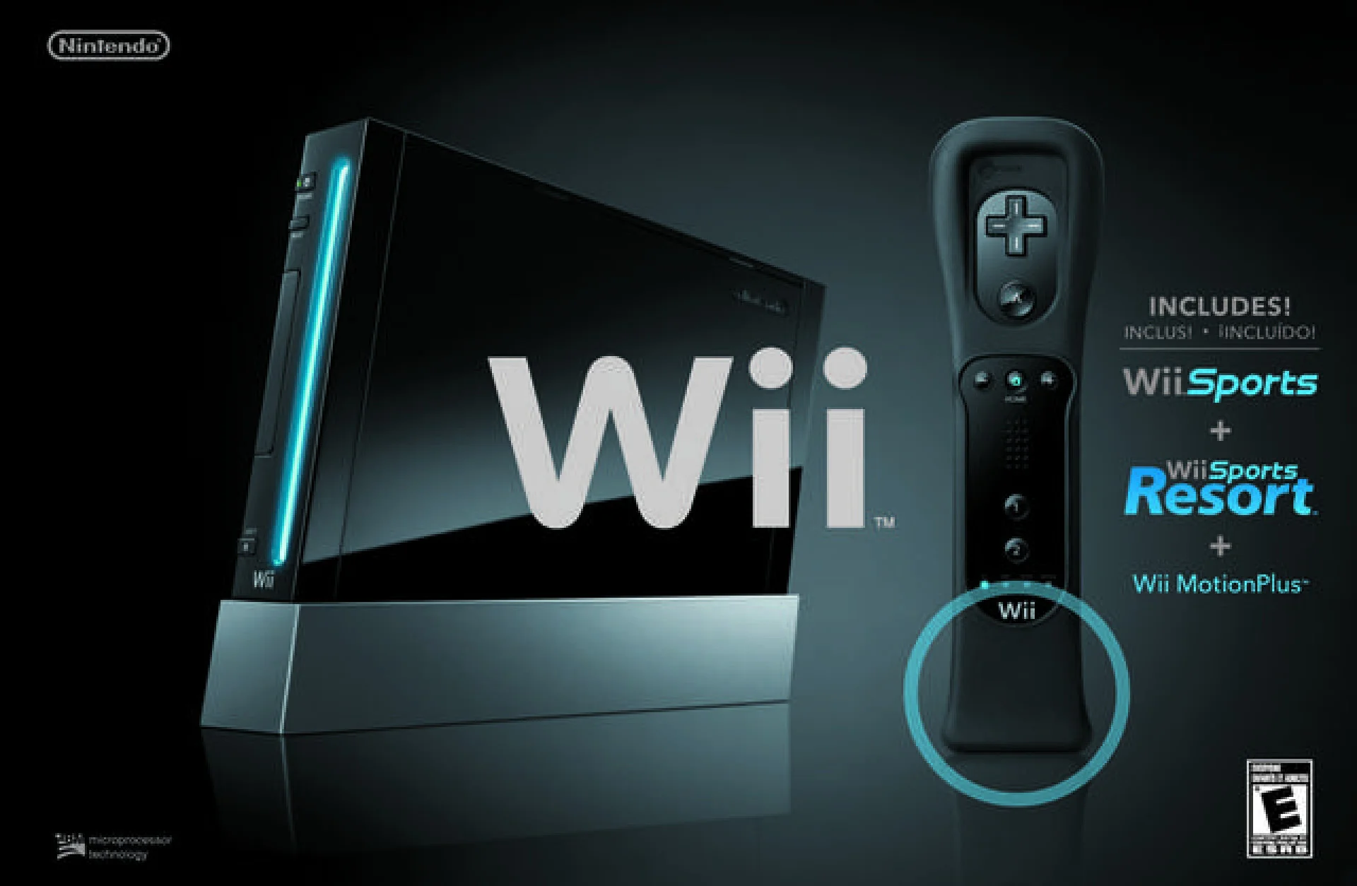 Nintendo Wii Black Console