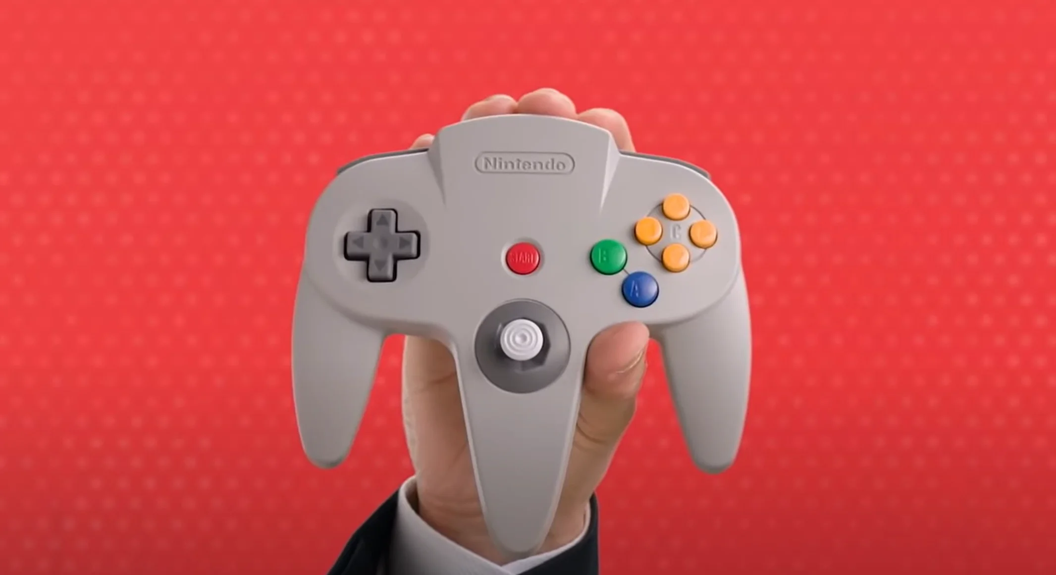 The new N64 Switch controller Close Up