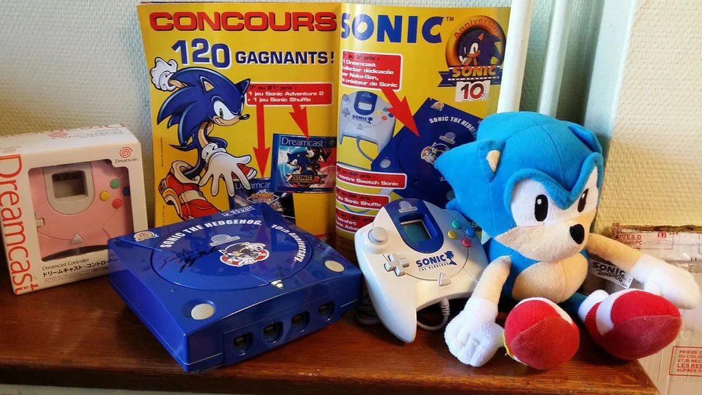 The Sonic the Hedgehog 10th Anniversary Dreamcast