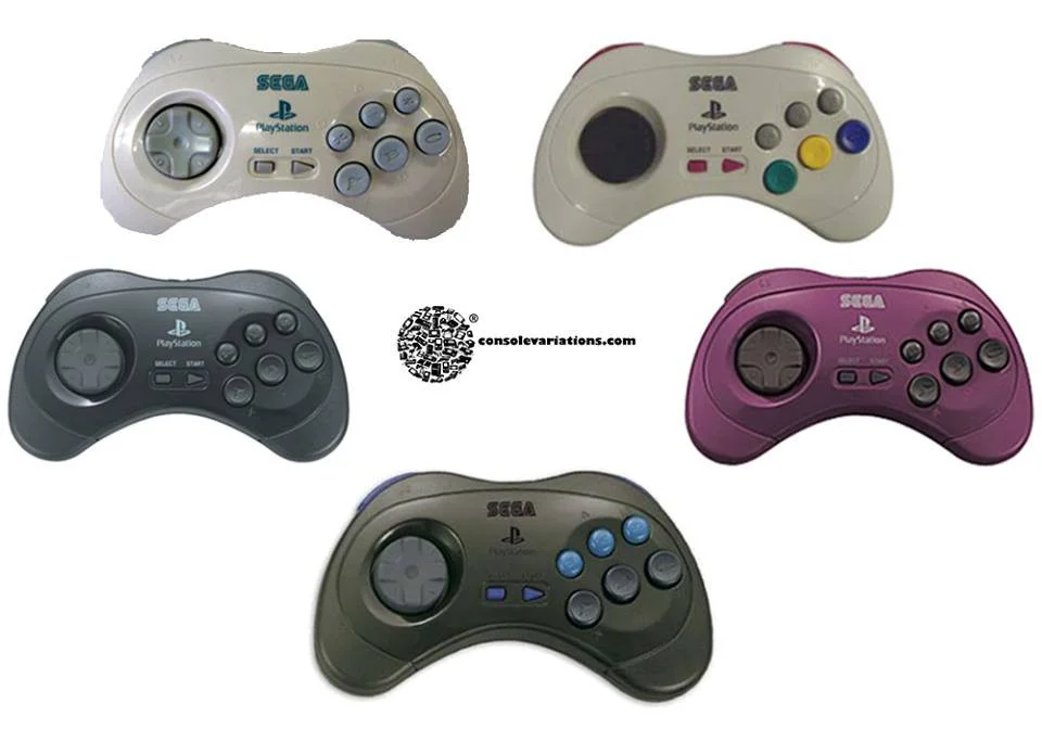The Fukkokuban Sega Saturn Control Pad For PlayStation 2
