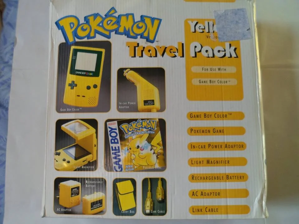 Pokemon Go in the 90&#039;s: Pokemon Yellow Travel Pack