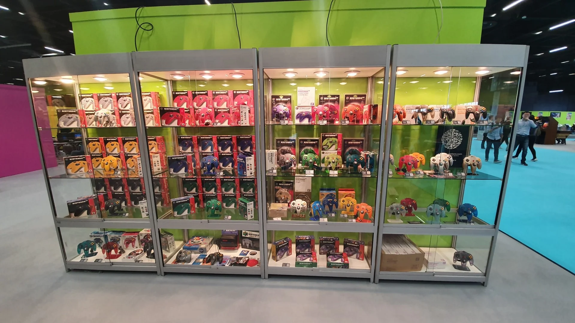 Complete N64 Controller Collection @GamesCom 2019