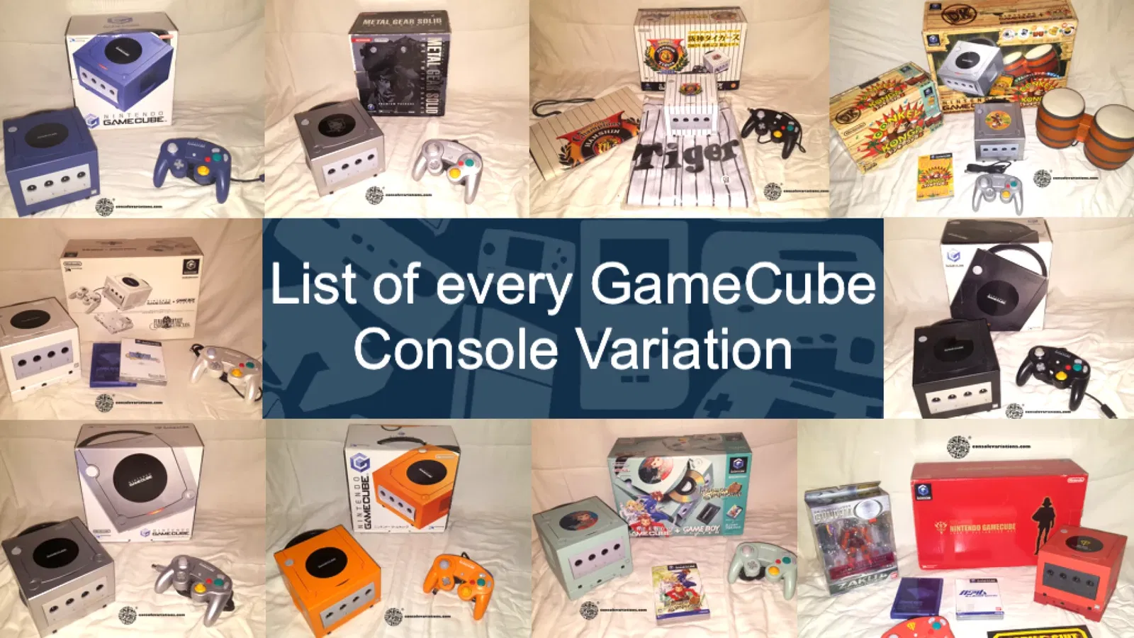 Every GameCube Console Variation - Complete Color List