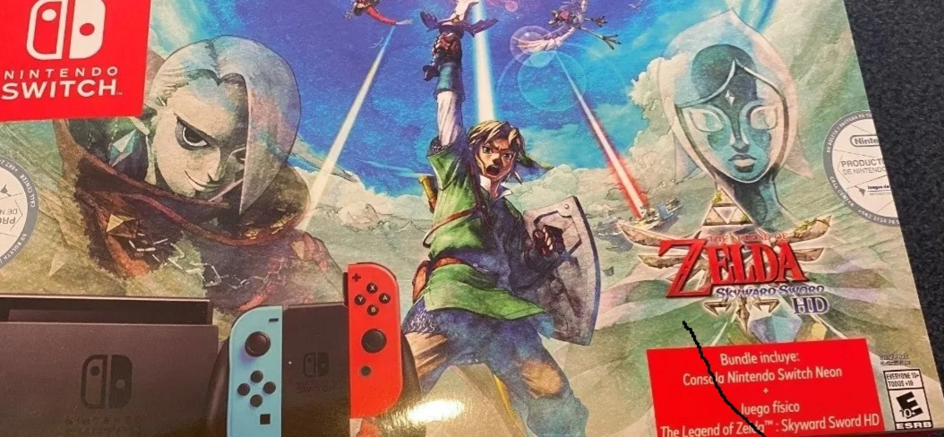 Nintendo Switch Skyward Sword Bundle Spotted!