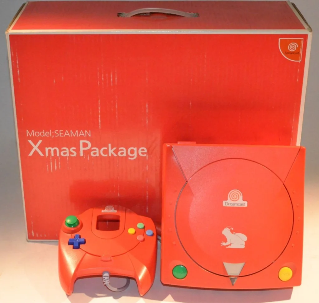 Dreamcast Seaman Xmas edition