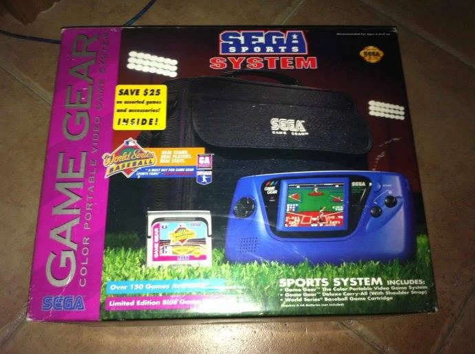 Sega Gamegear: Blue Edition