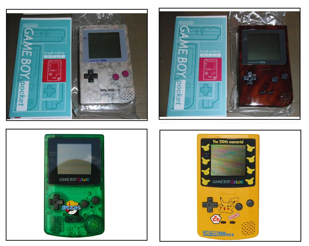 2 new Game Boy&#039;s added (and  2 new pictures)