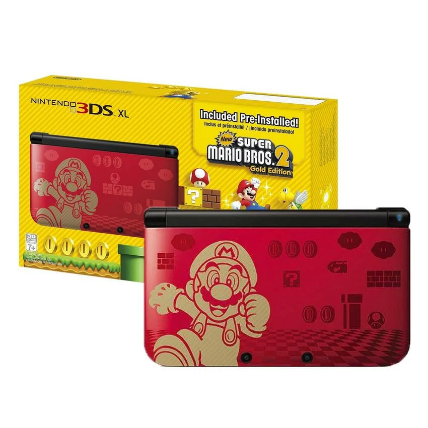 Nintendo 3DS Super 2 Gold Edition Consolevariations Bros - Mario