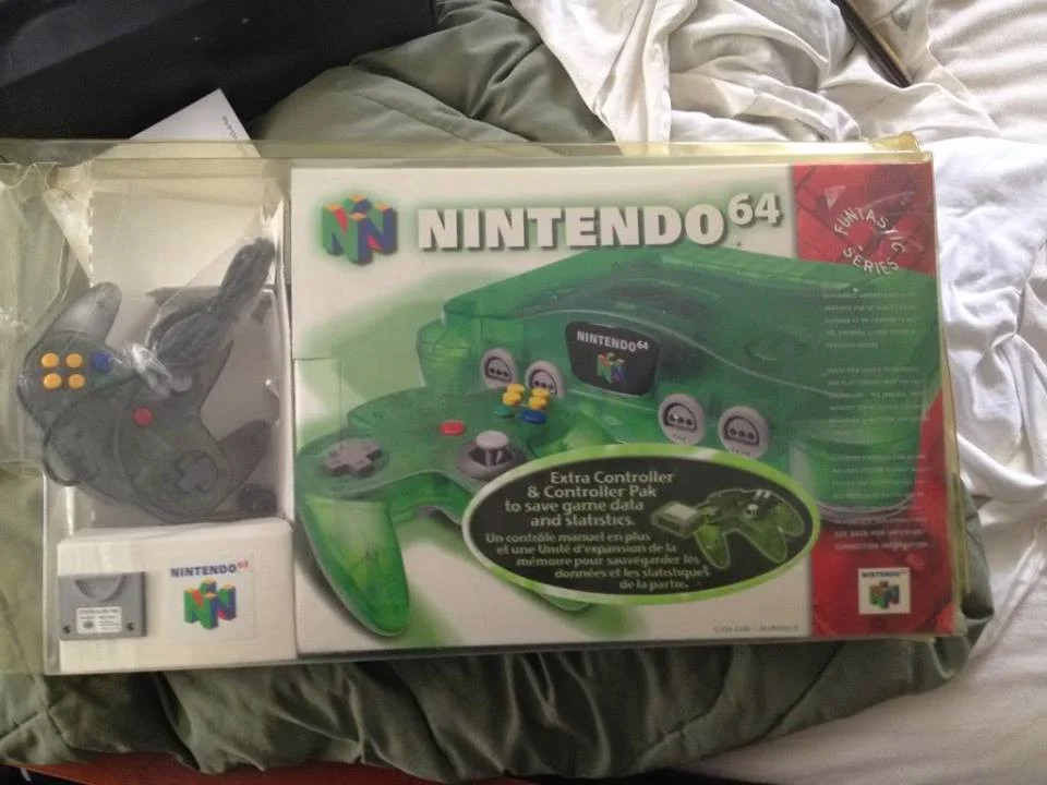 Nintendo 64 Jungle Green Blister