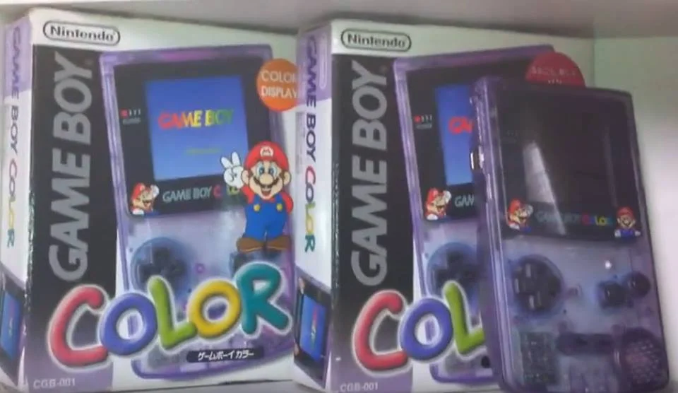 2 Gameboy color Jusco packaging variations