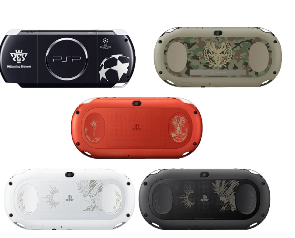 5 PSP Go added! and we now have over 100 PSP consoles on Consolevariations!