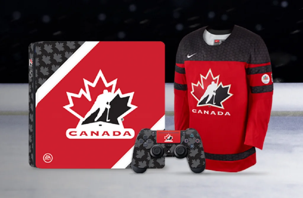 New PS4 Slim Team Canada by EA Sports