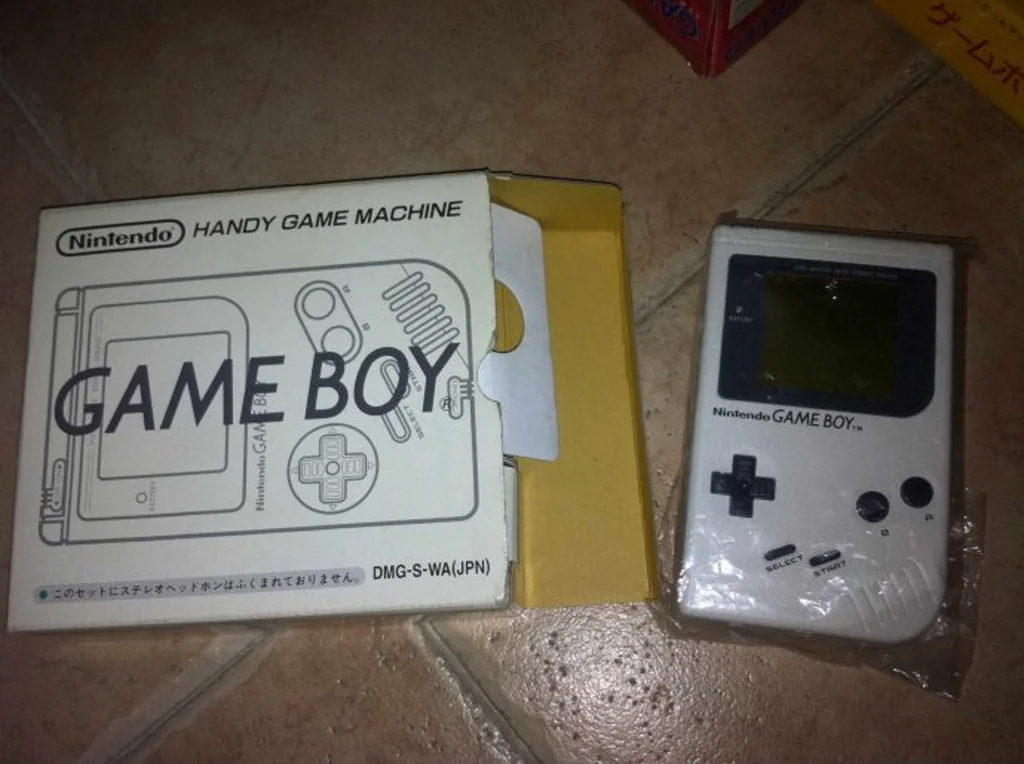 Classic White Game Boy System