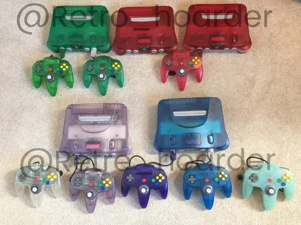 5 Nintendo 64 Prototypes colours discovered!